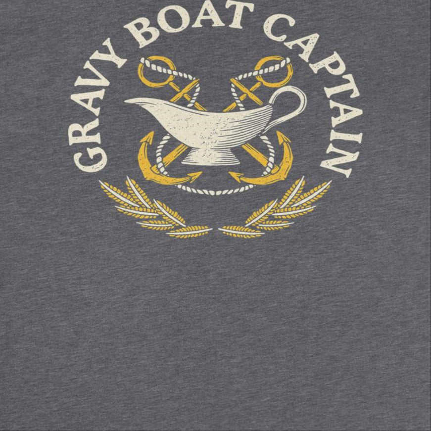 Wholesale Thanksgiving T-Shirt - Gravy Boat Captain