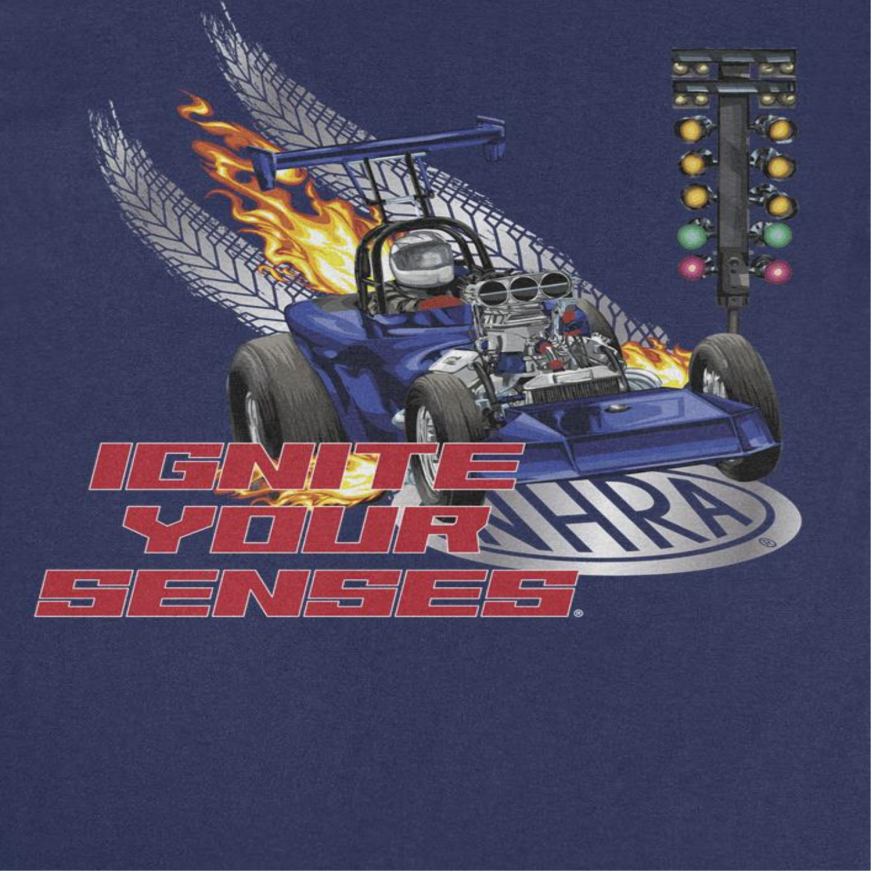NHRA Ignite Your Senses Navy T-Shirt
