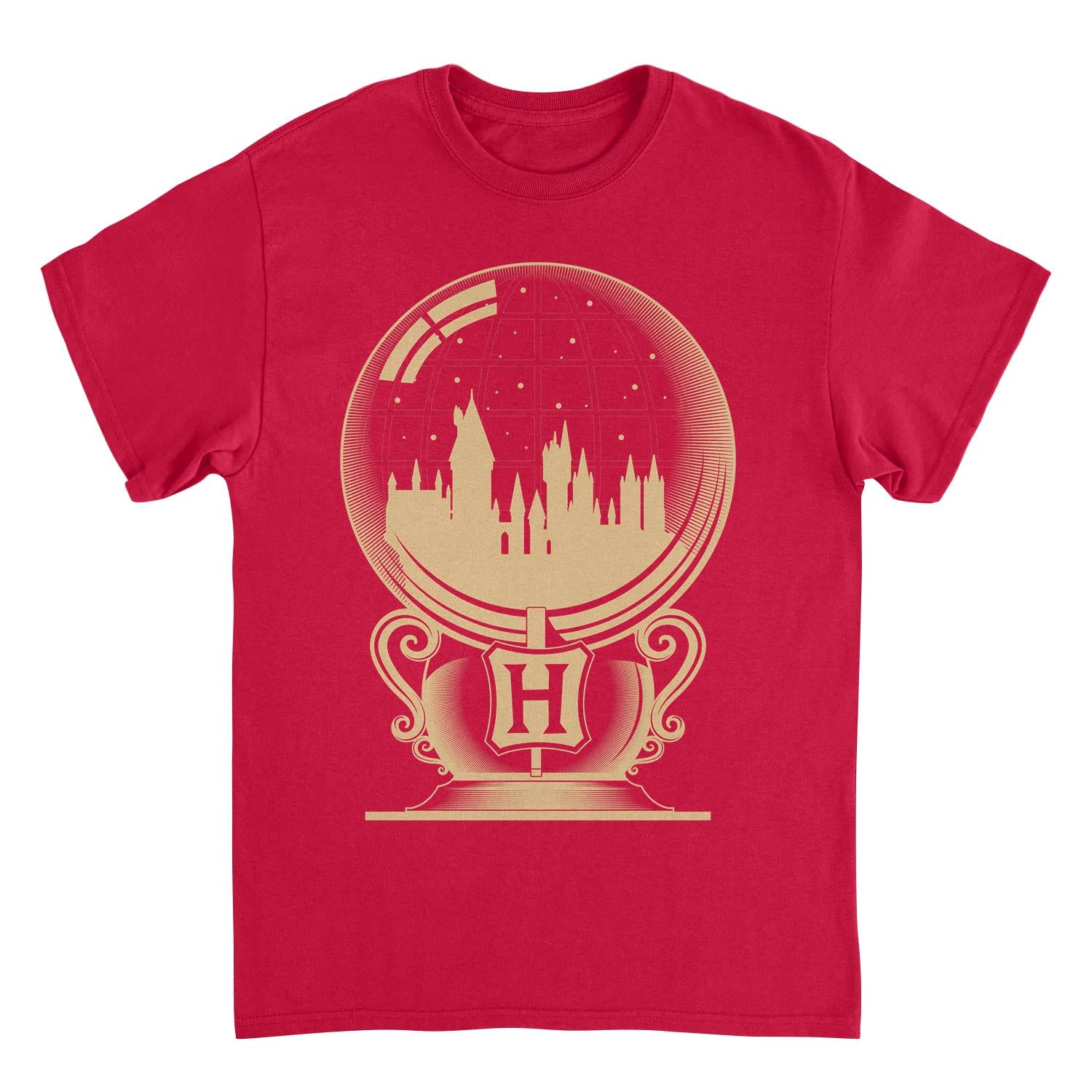 Harry Potter Hogwarts Castle Red T-Shirt