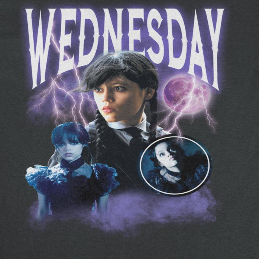 Wednesday Wednesday Compilation Black T-Shirt