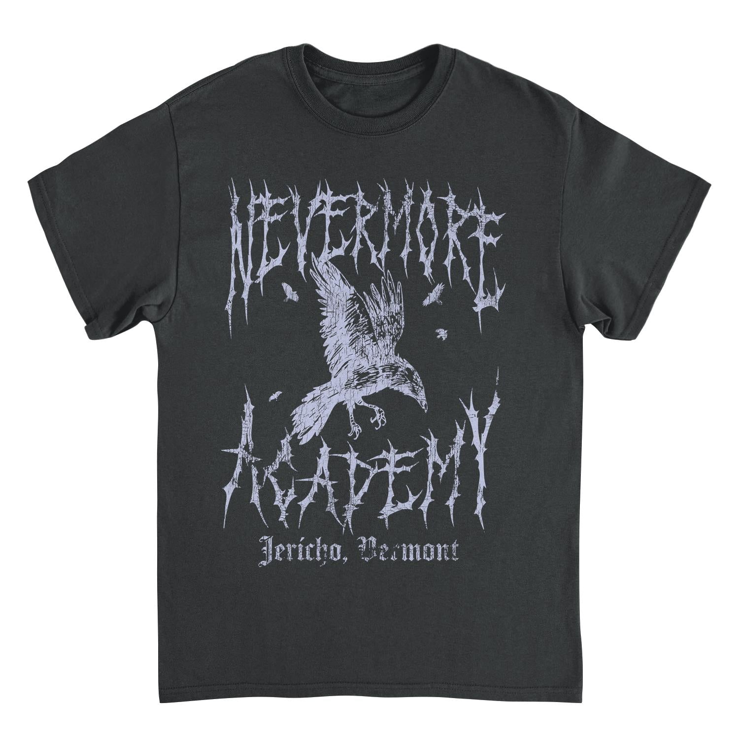 Wednesday Nevermore Academy Black T-Shirt