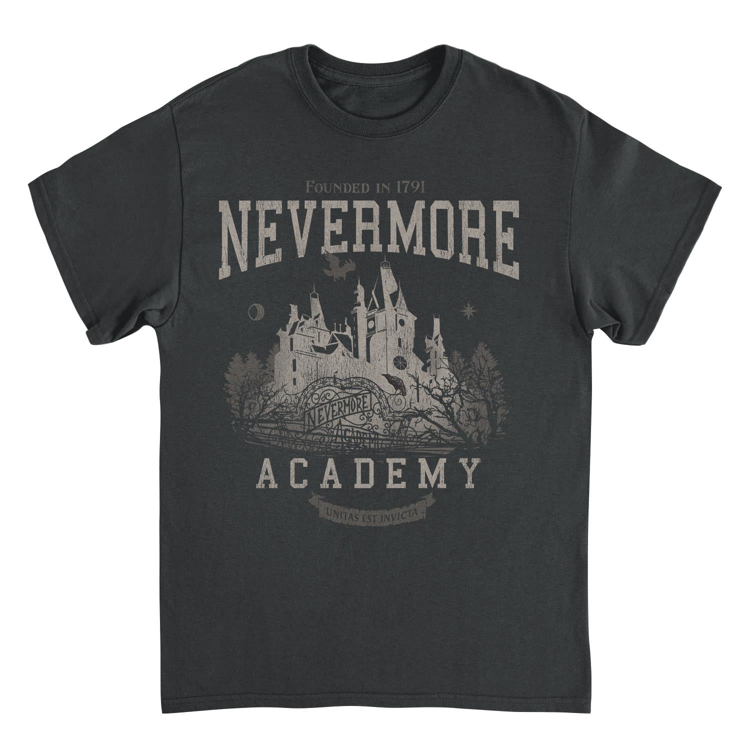 Wednesday Nevermore Pride Black T-Shirt