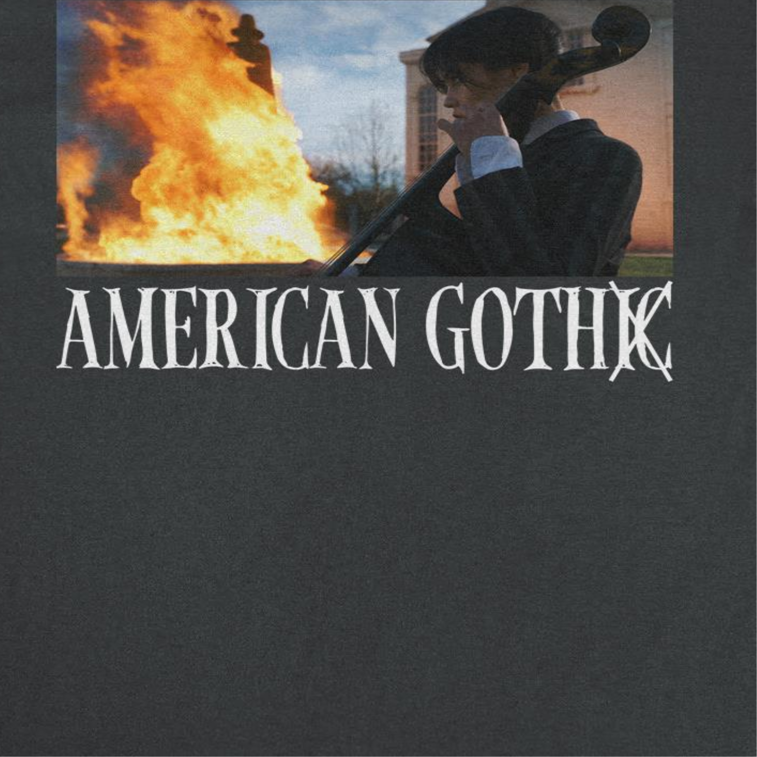 Wednesday American Goth Black T-Shirt