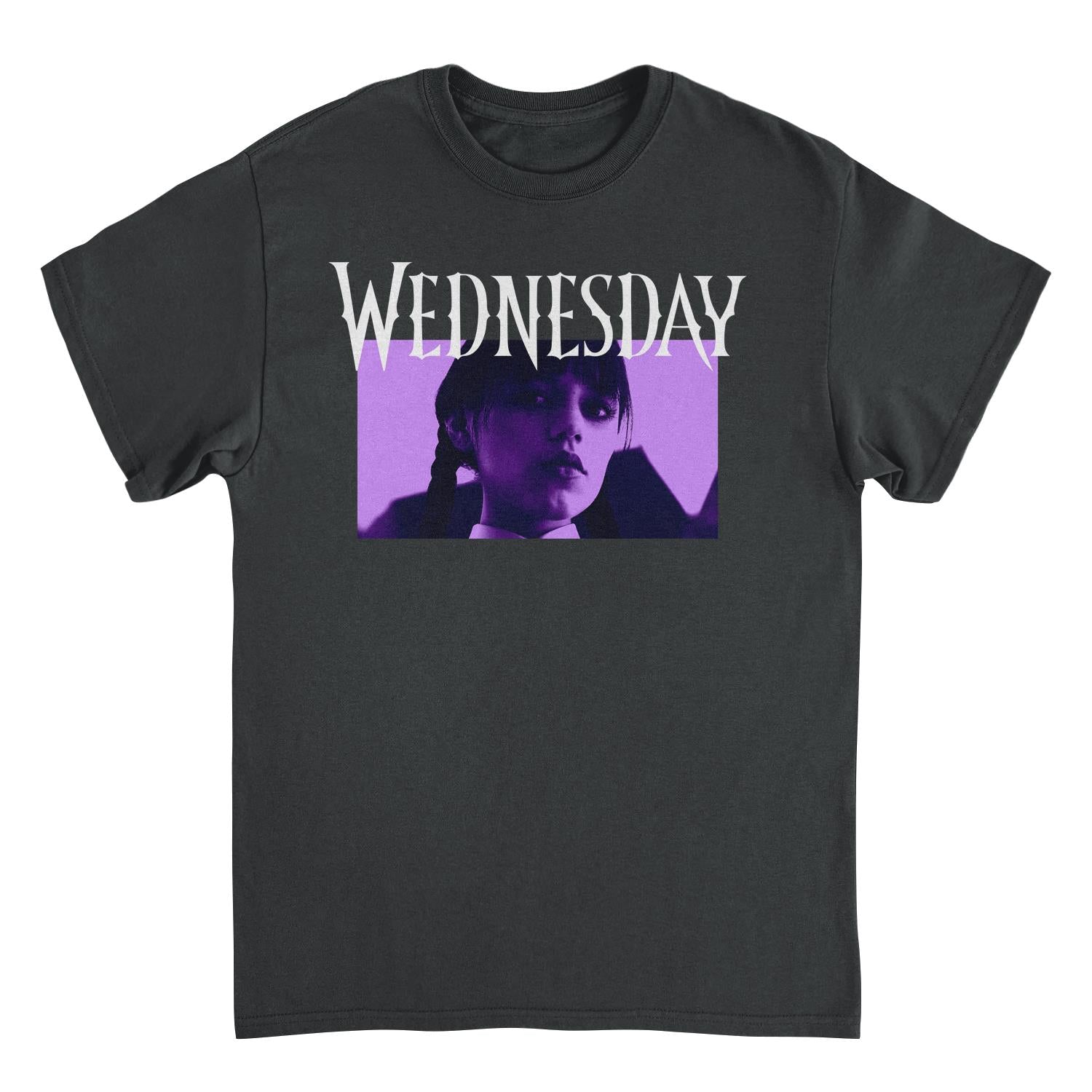 Wednesday Sinister Glare Black T-Shirt