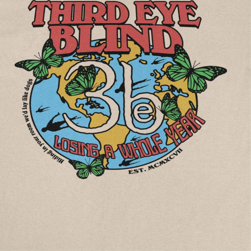 Wholesale Third Eye Blind Losing A Whole War Band T-Shirt