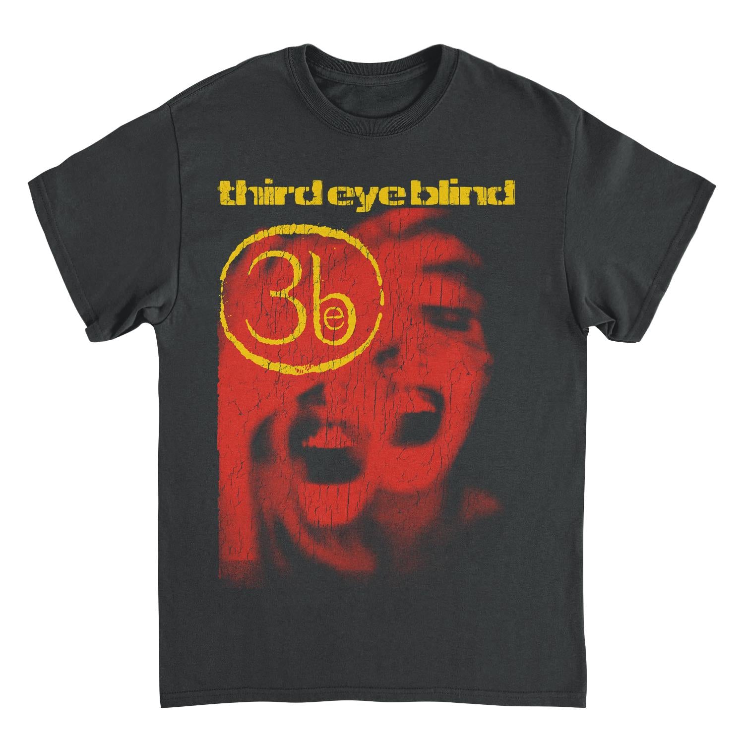 Wholesale Third Eye Blind Screaming 3EB Logo Band T-Shirt