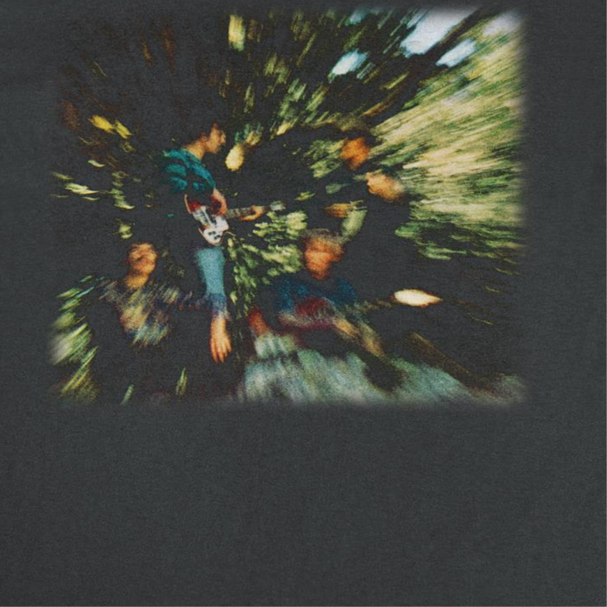 Credence Clearwater Revival Zoom Blur Band Black T-Shirt