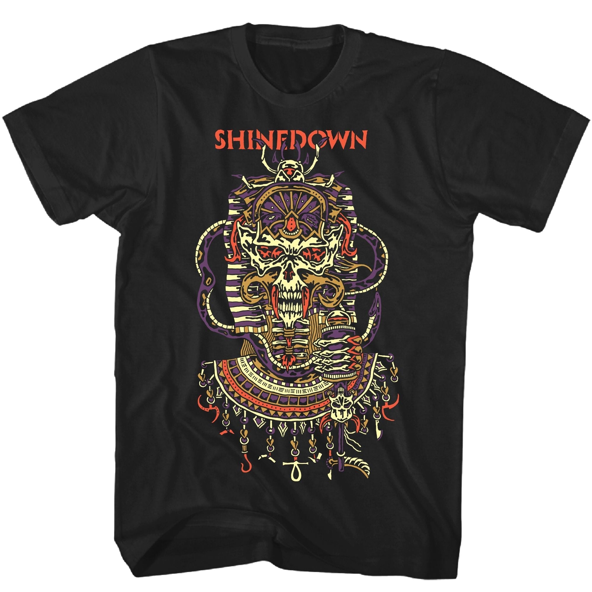 Shinedown Planet Zero Skull T-Shirt