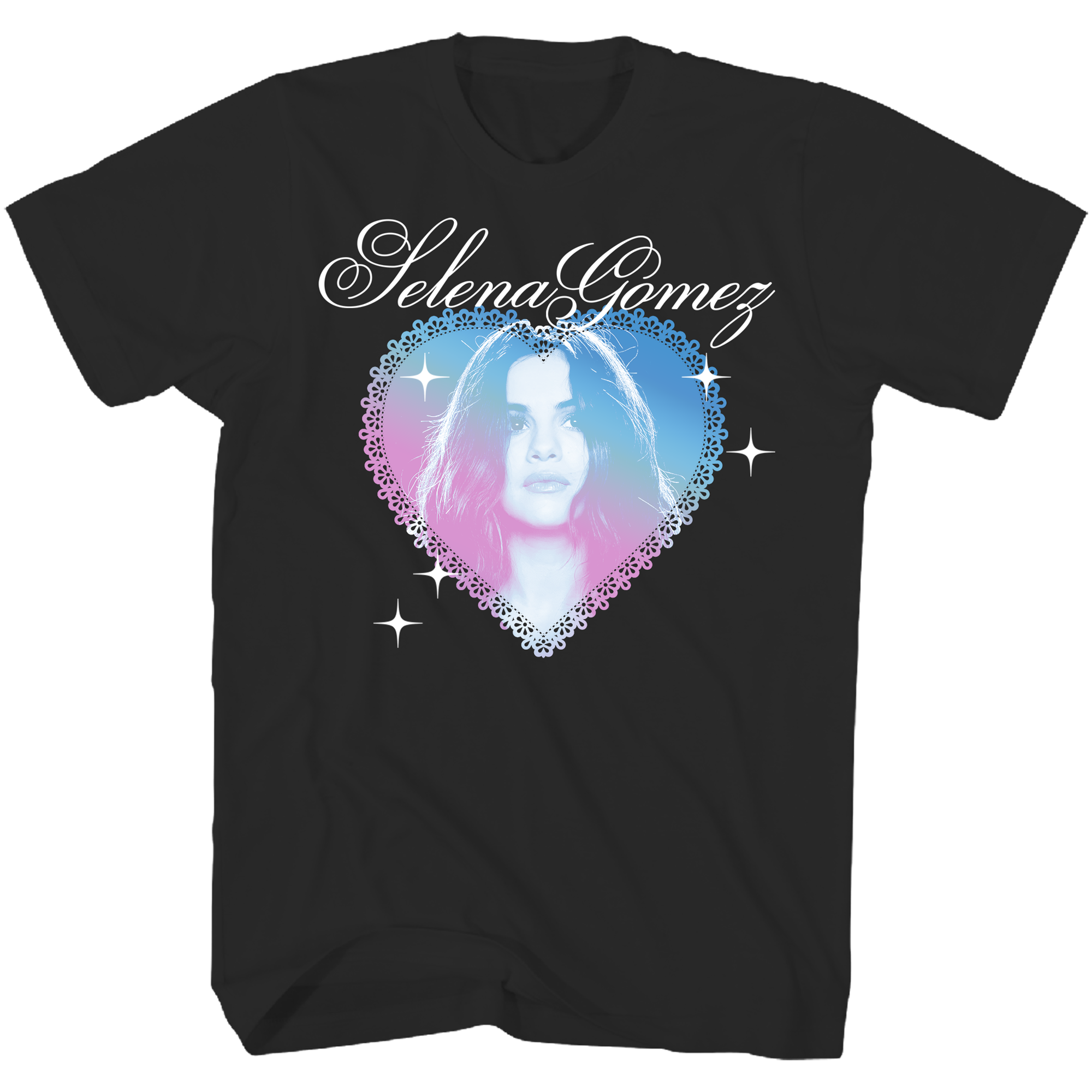 Selena Gomez Gradient Heart T-Shirt