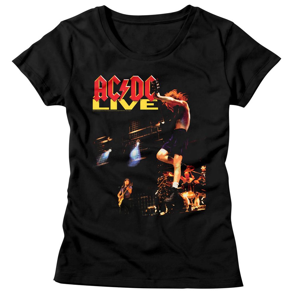 AC/DC Live Black Women's T-Shirt