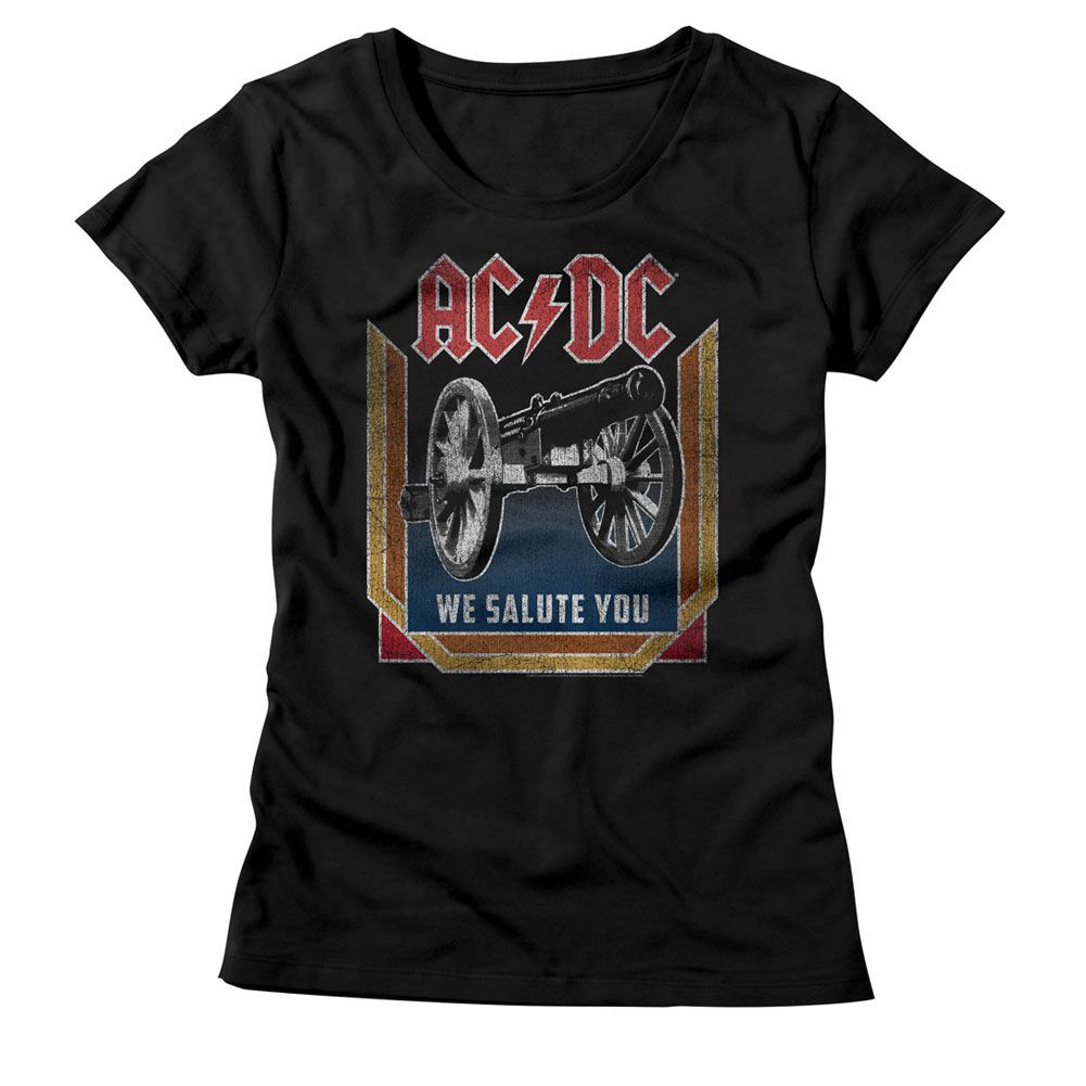 AC/DC We Salute You Black Women's T-Shirt