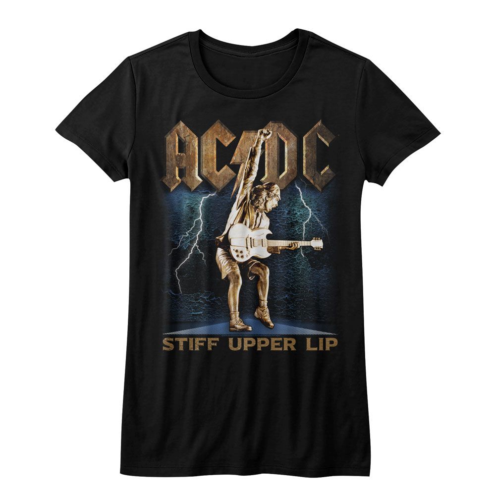 AC/DC Stiff Black Women's T-Shirt