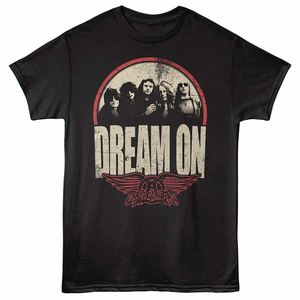 Aerosmith Dream on Black T-Shirt