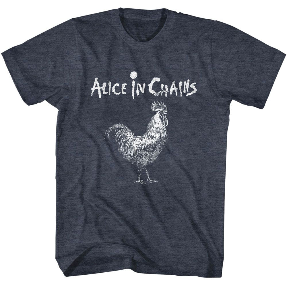 Alice in Chains Rooster Navy Heather T-Shirt