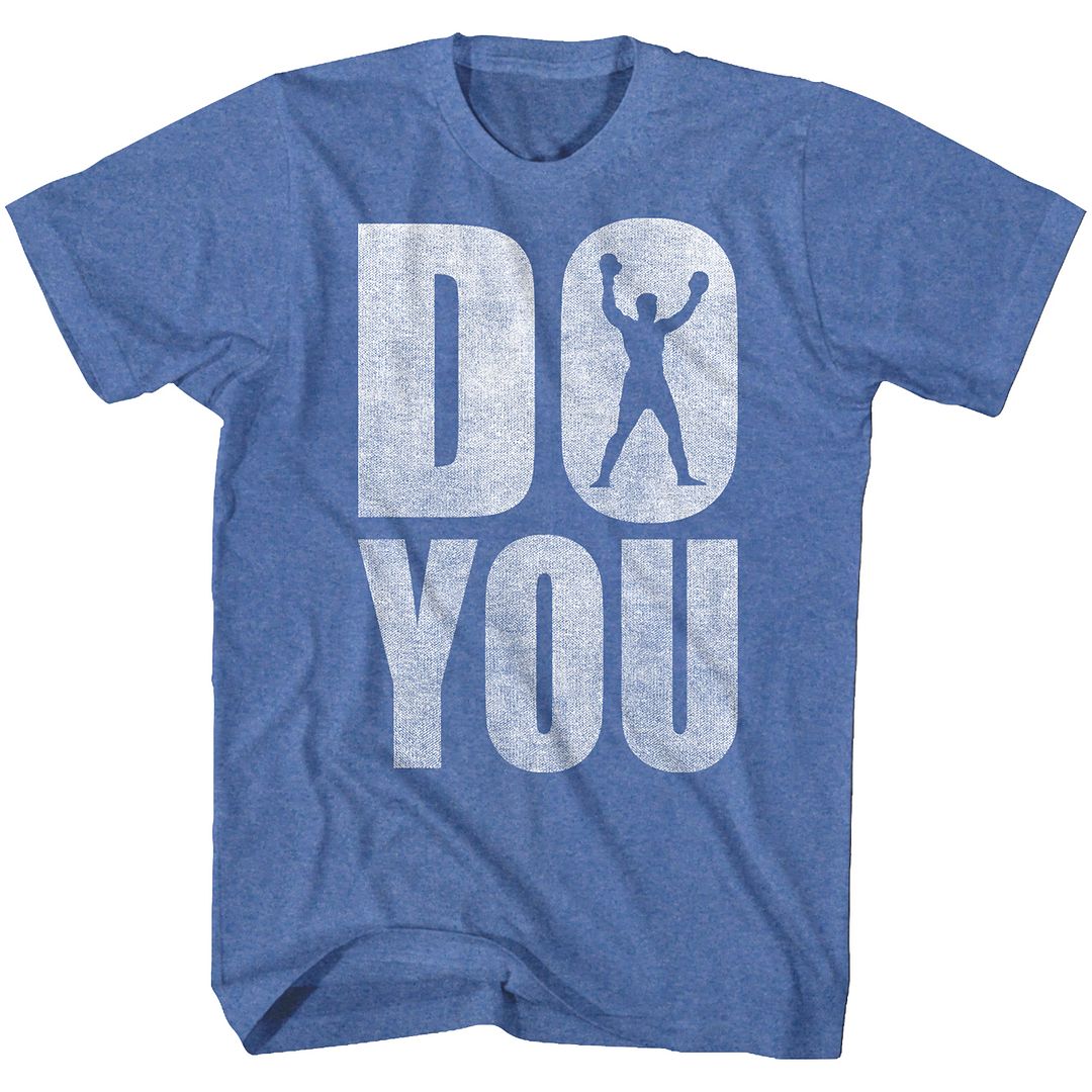 Muhammad Ali Do You Signature Graphic Royal Heather T-Shirt