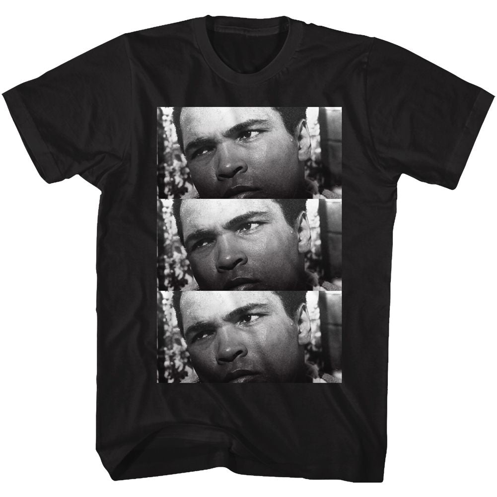 Muhammad Ali 3x the Pain Classic Graphic Black T-Shirt