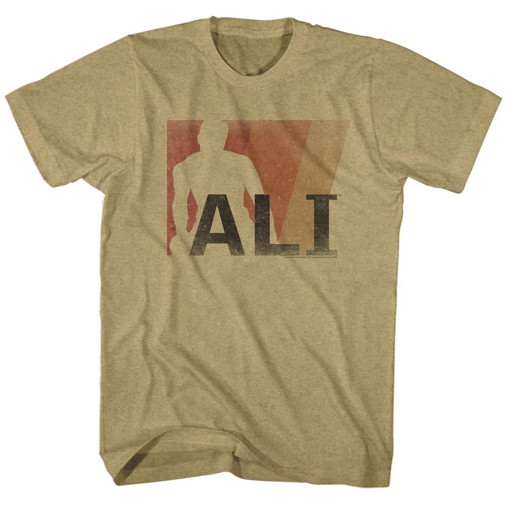 Muhammad Ali Iconic Graphic Khaki Heather T-Shirt