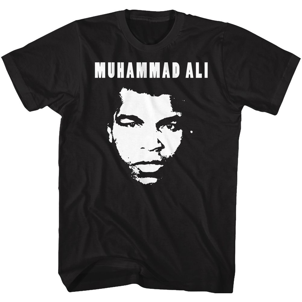 Muhammad Ali of All Time Iconic Graphic Black T-Shirt