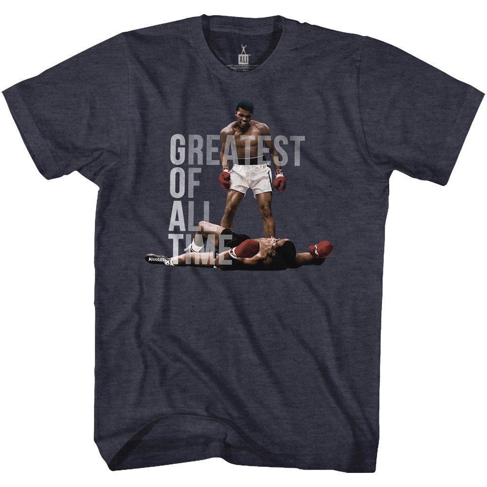 Muhammad Ali Goat Navy Heather T-Shirt
