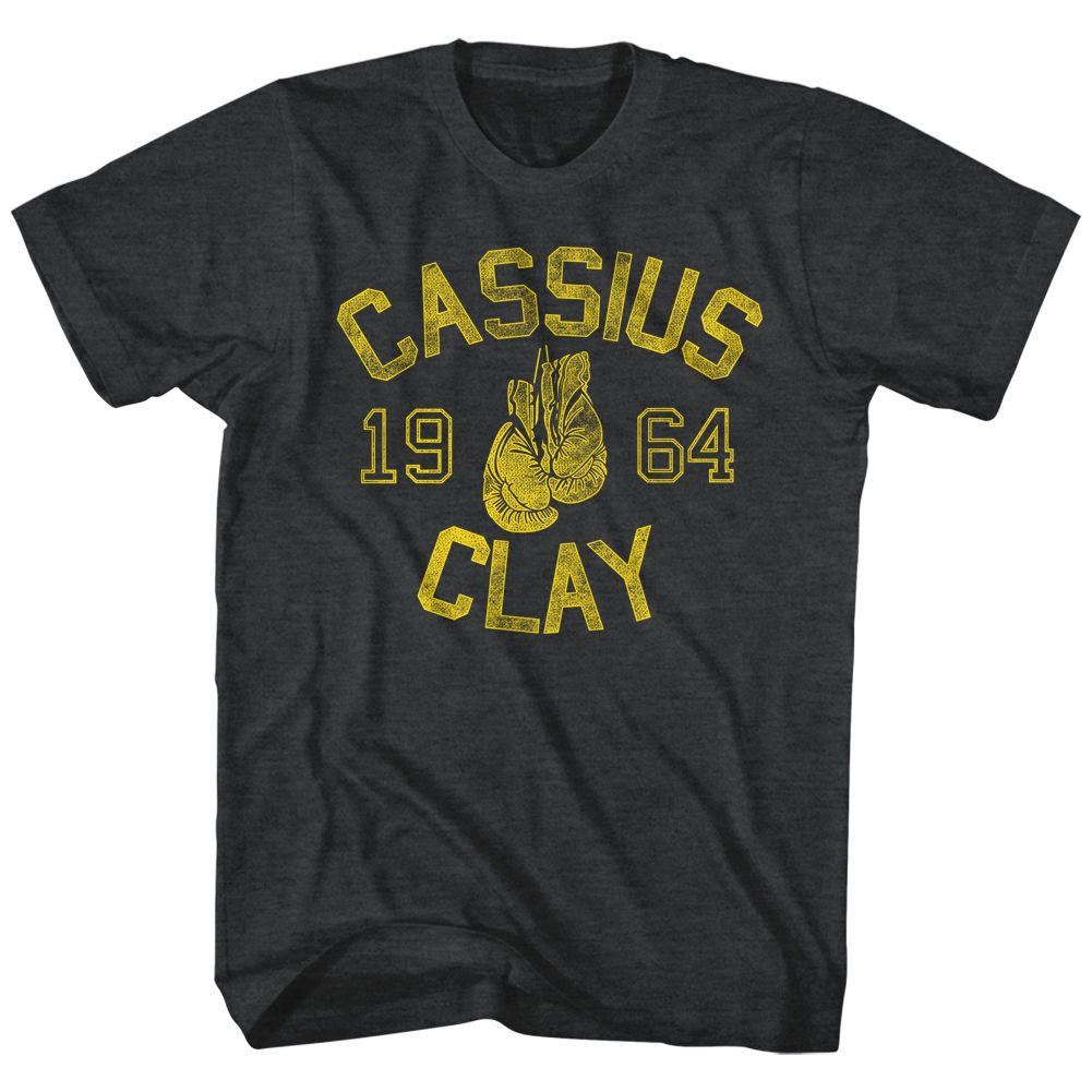 Muhammad Ali Cassiusclay Classic Graphic Black Heather T-Shirt