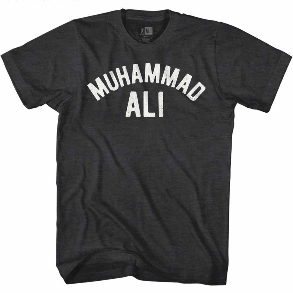Muhammad Ali Iconic Graphic Black Heather T-Shirt
