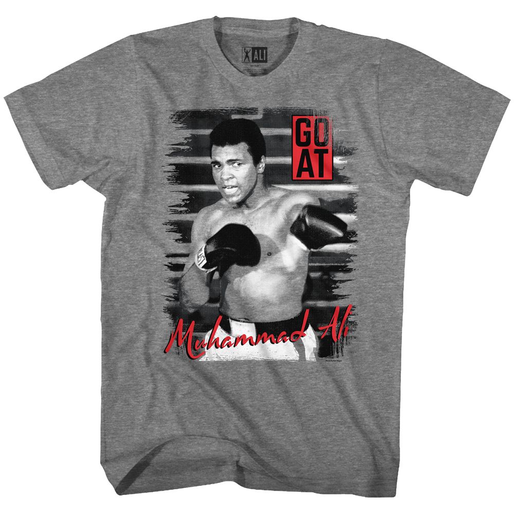 Muhammad Ali Jab Heritage Graphic Graphite Heather T-Shirt