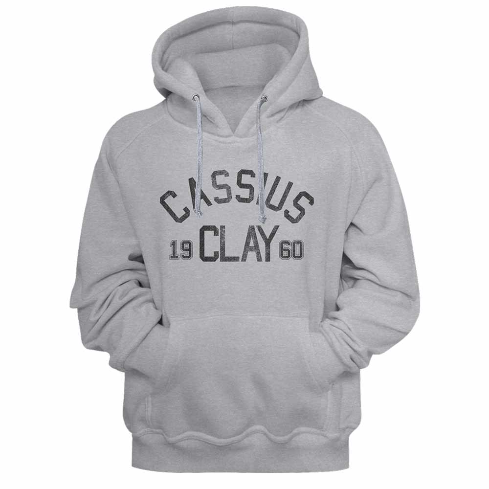 Muhammad Ali Ali Cassius Gray Heather Hoodie