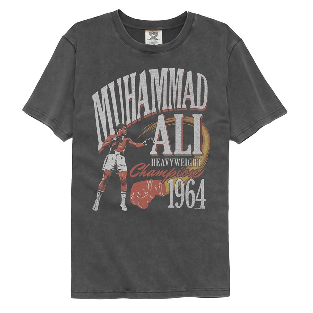 Muhammad Ali Heavyweight Champ Glove Timeless Graphic Pepper Premium Comfort Colors T-Shirt
