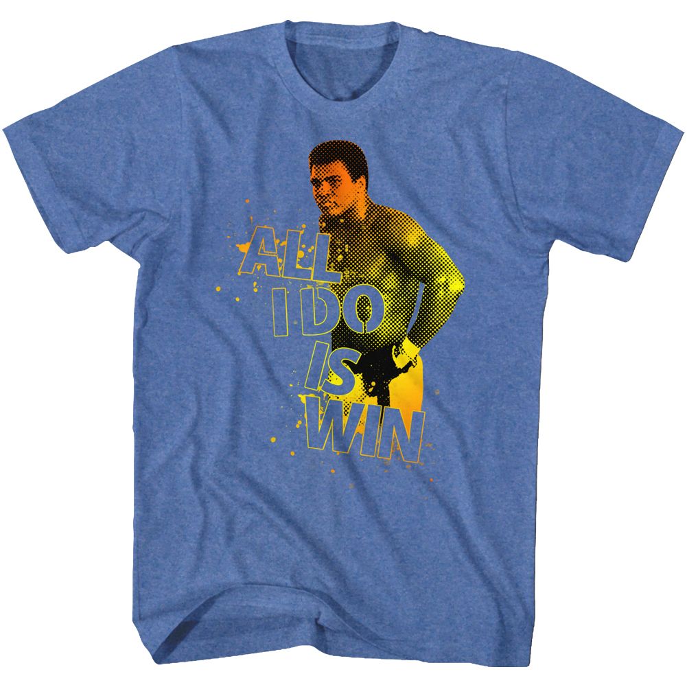 Muhammad Ali Winner Royal Heather T-Shirt
