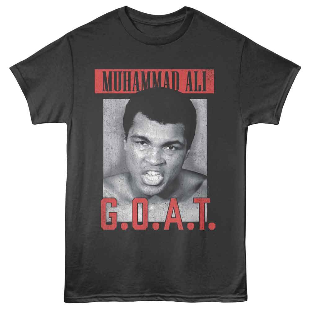 Muhammad Ali Goat Classic Graphic Smoke T-Shirt