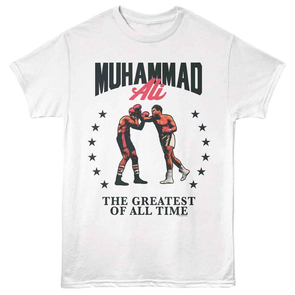 Muhammad Ali in Stars Heritage Graphic White T-Shirt