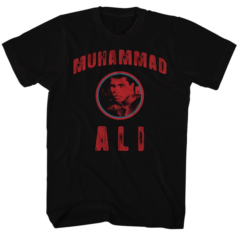 Muhammad Ali Baba Vintage-Inspired Graphic Black T-Shirt
