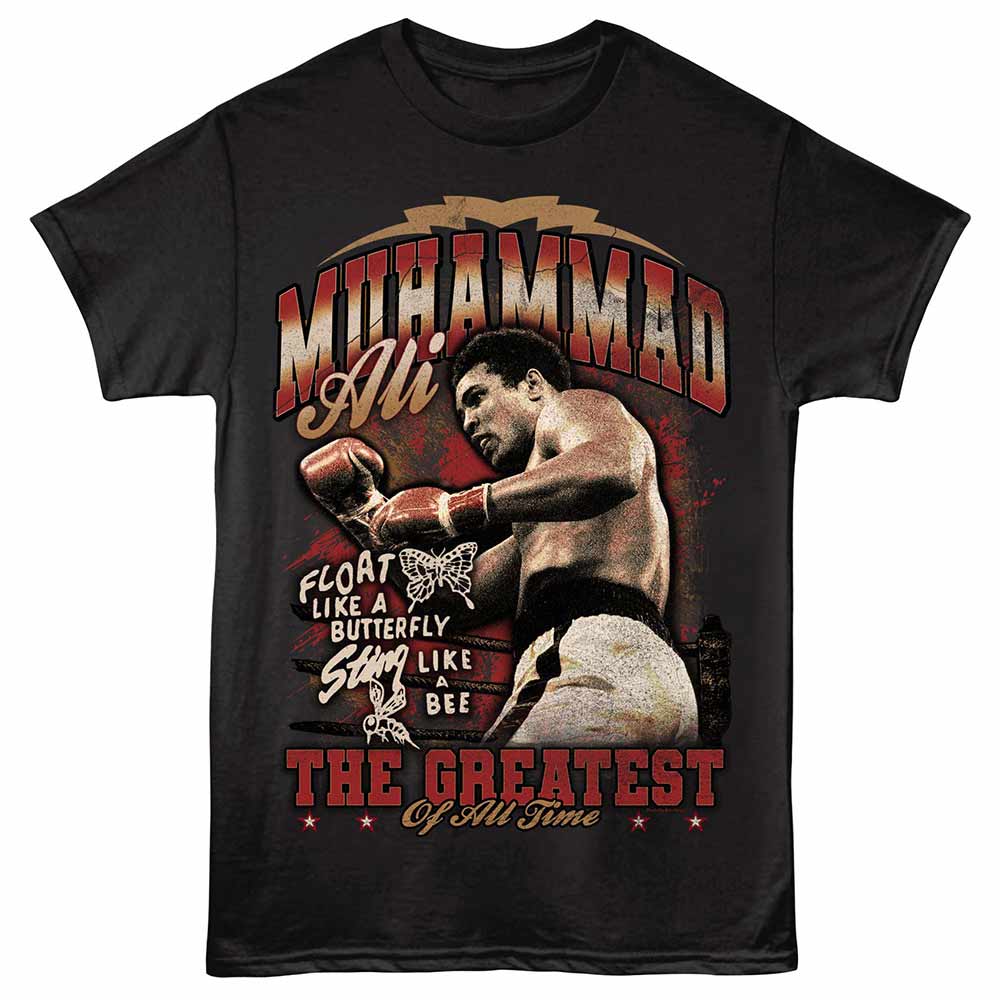 Muhammad Ali Greatest Black T-Shirt