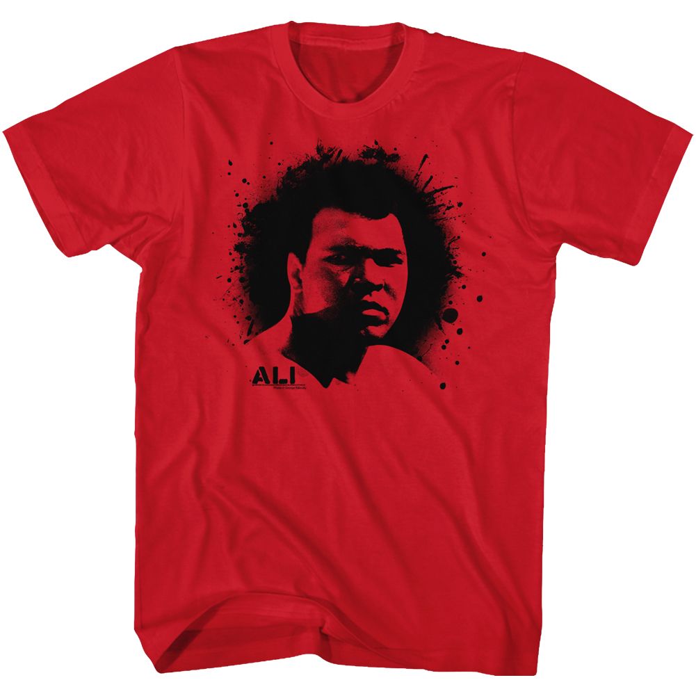 Muhammad Ali Shabam Classic Graphic Red T-Shirt