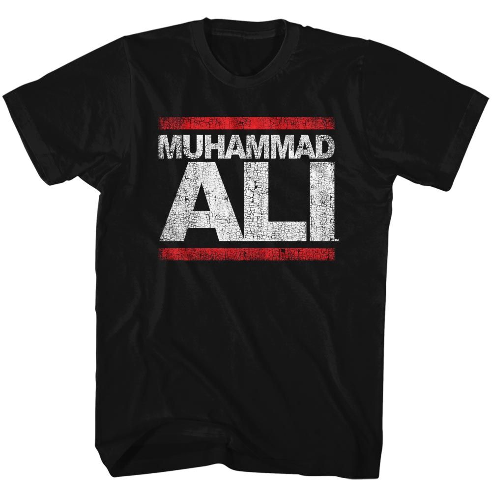 Muhammad Ali Run Ali Iconic Graphic Black T-Shirt