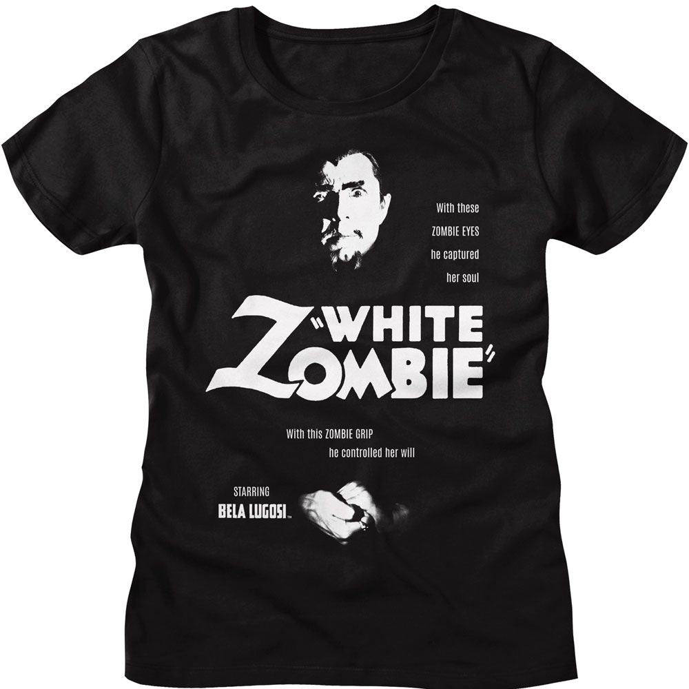 Bela Lugosi Bela Lugosi W Zombie 1C Black Women's T-Shirt