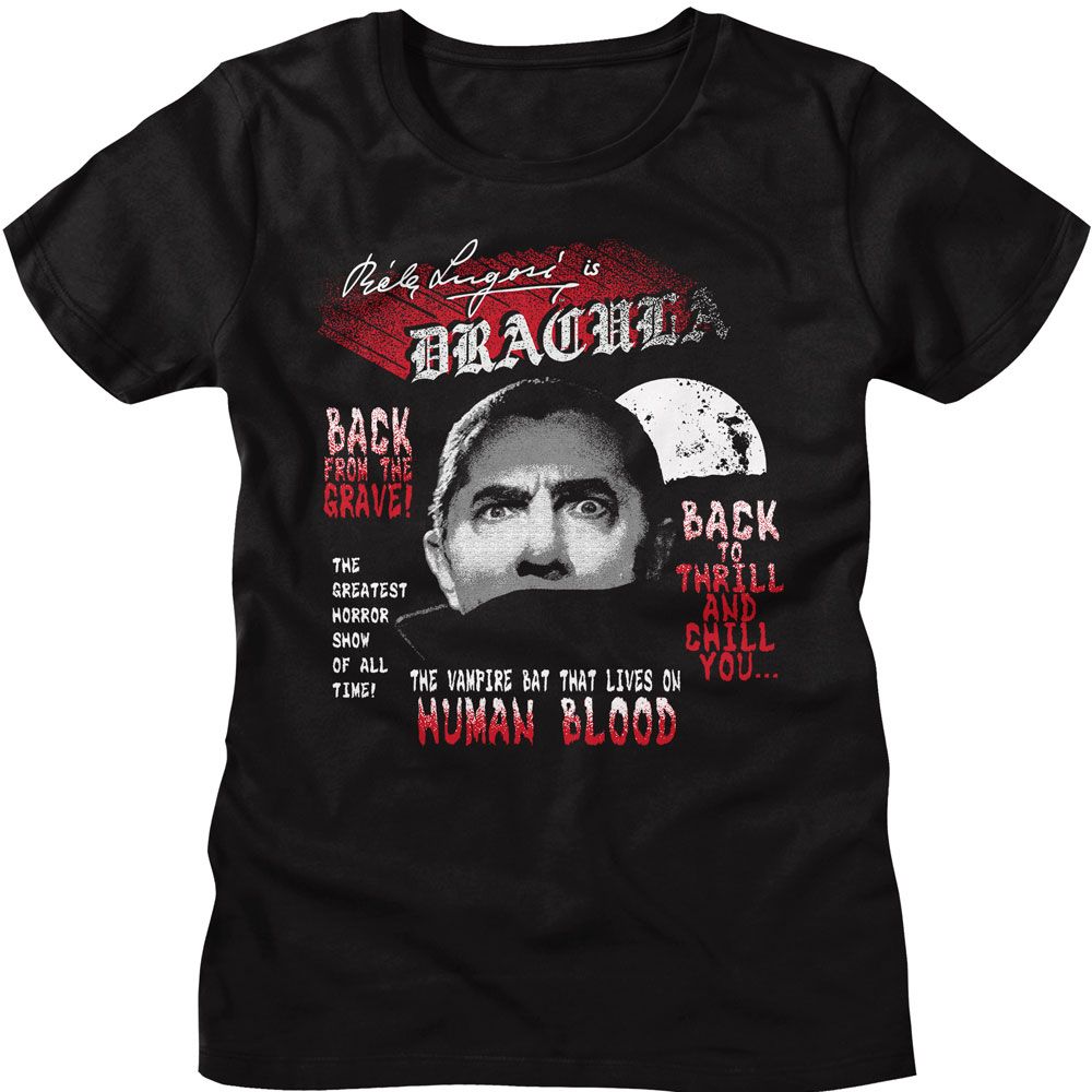 Bela Lugosi Bela Lugosi Back From The Grave Black Women's T-Shirt
