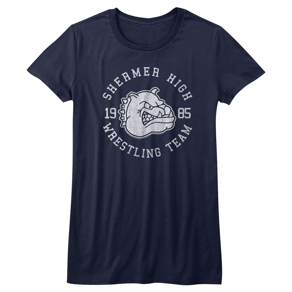 Breakfast Club Wrestling Team Navy Women's T-Shirt