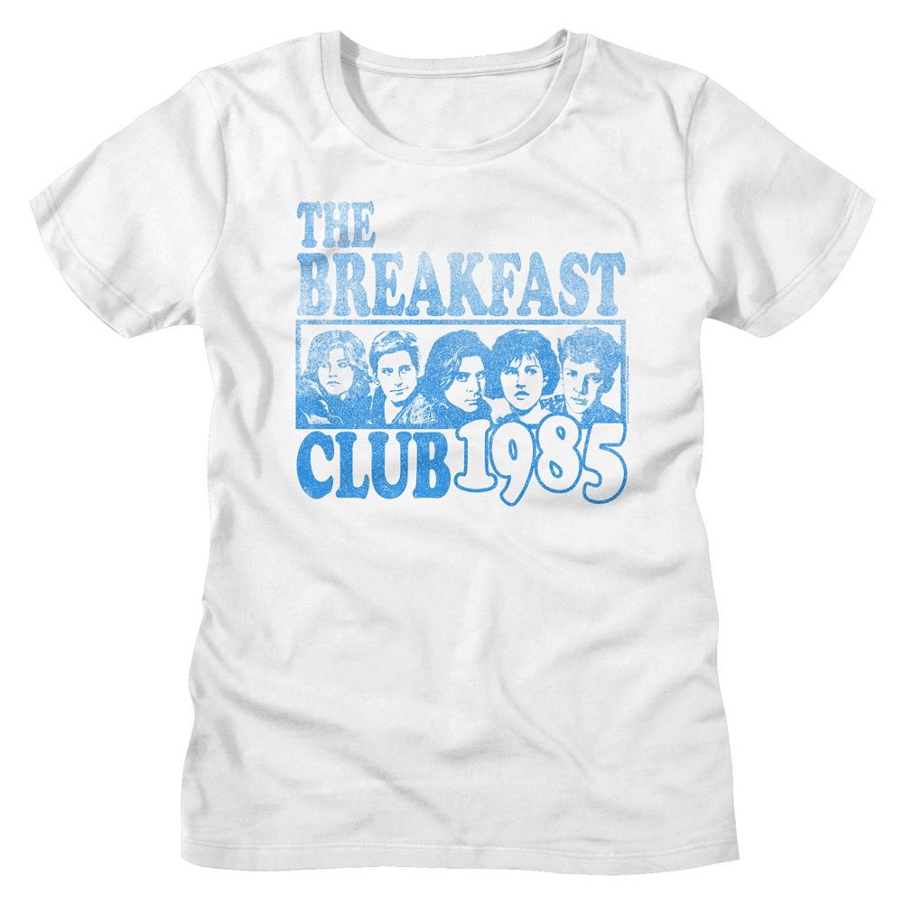 Breakfast Club Bllue Ink Box White Women's T-Shirt