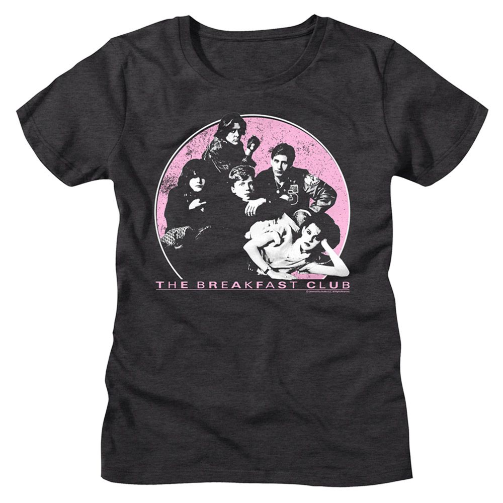 Breakfast Club Breakfast Club Club and Logo Black Women's T-Shirt