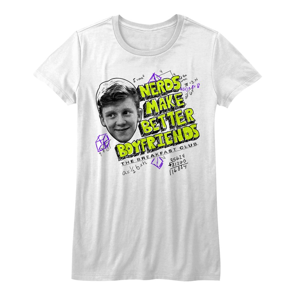 Breakfast Club Nerds Are Better White Women's T-Shirt