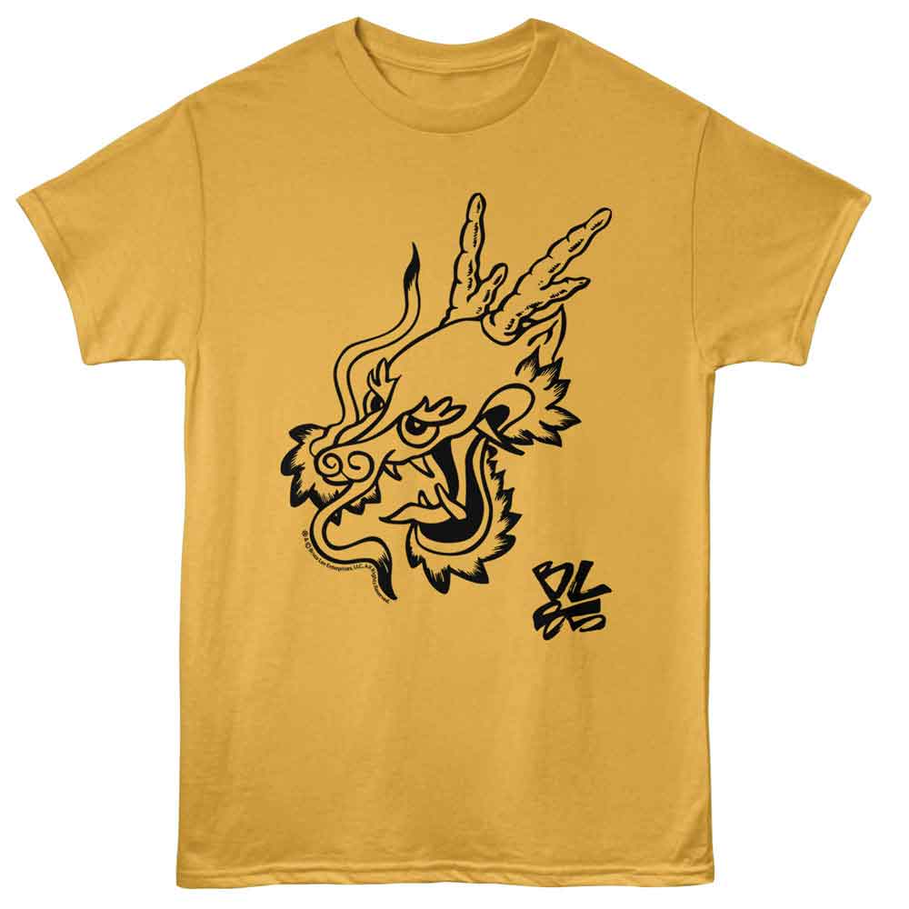 Bruce Lee 85th Anniv Dragon Ginger T-Shirt