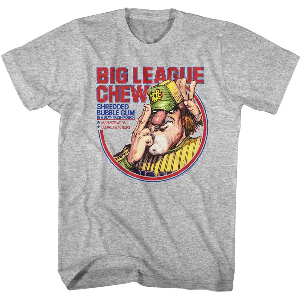 Wholesale Big League Chew Pitcher Circle Gray Heather T-Shirt