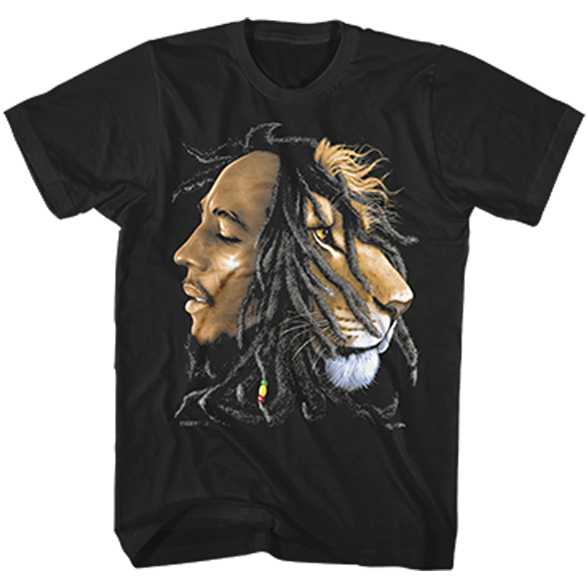 Bob Marley Profile Lion T-Shirt