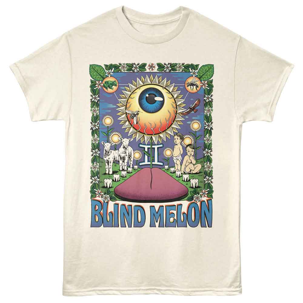 Blind Melon Sunflower Eye Natural T-Shirt
