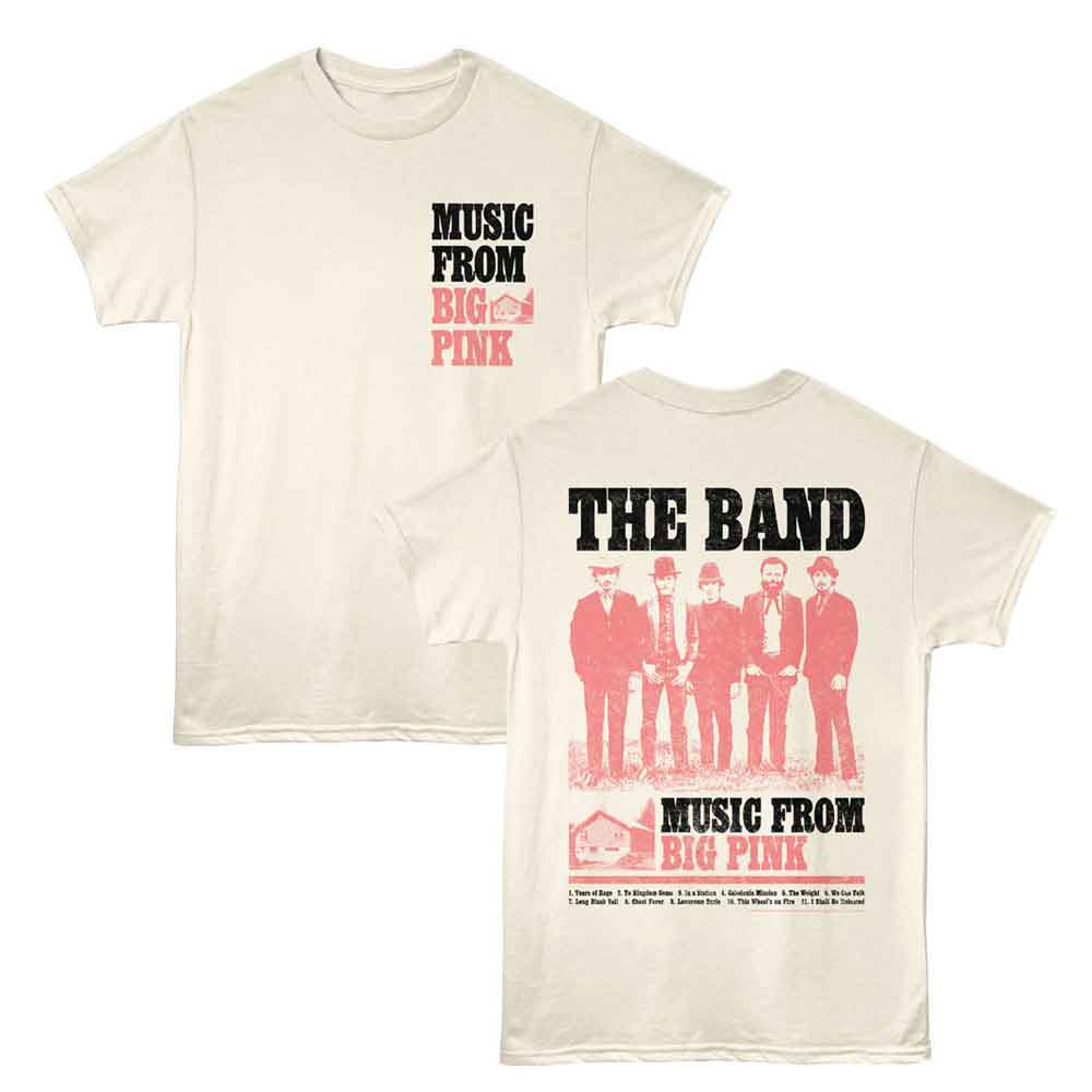The Band Music from Big Pink 68 Natural T-Shirt