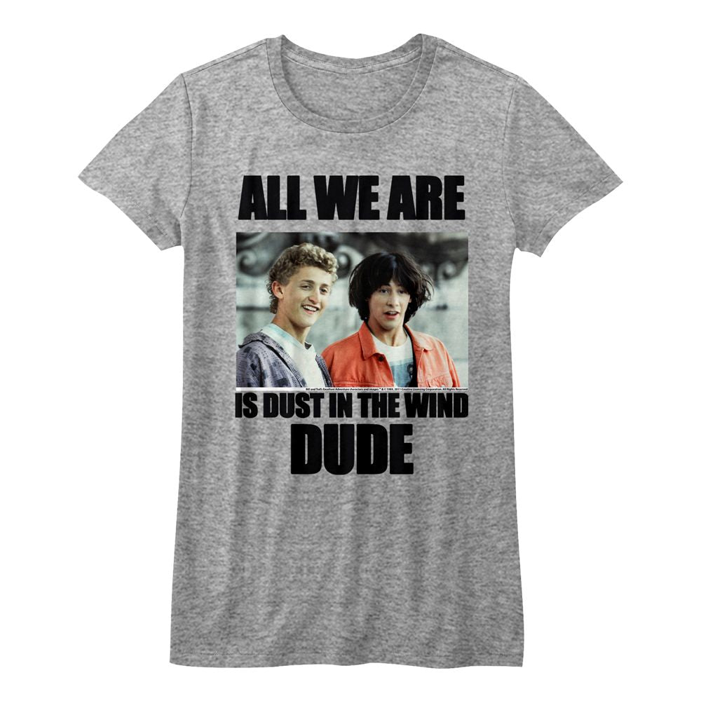 Bill and Ted Dustin T. Wind Athletic Heather Women's T-Shirt