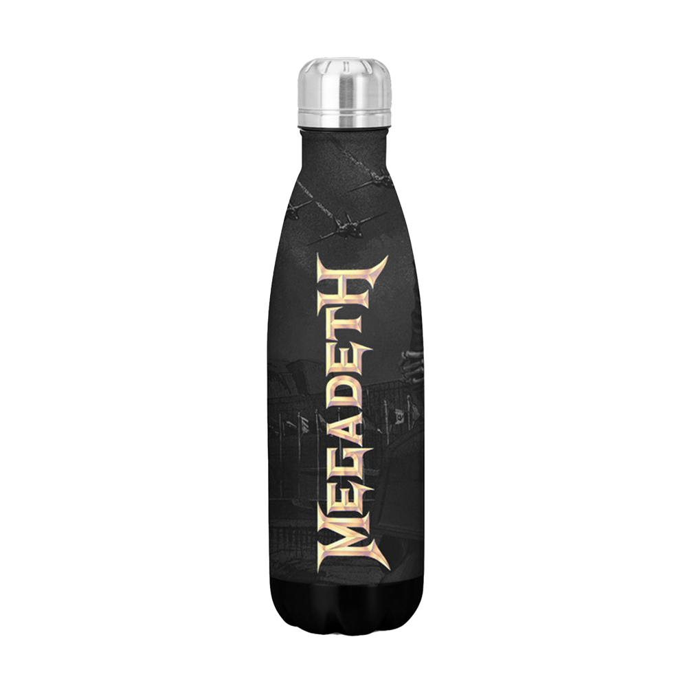 Rocksax Megadeth Drink Bottle - Logo | Buy Now For 30