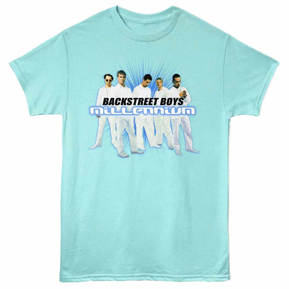 Backstreet Boys Millennium Purist Blue Heather T-Shirt