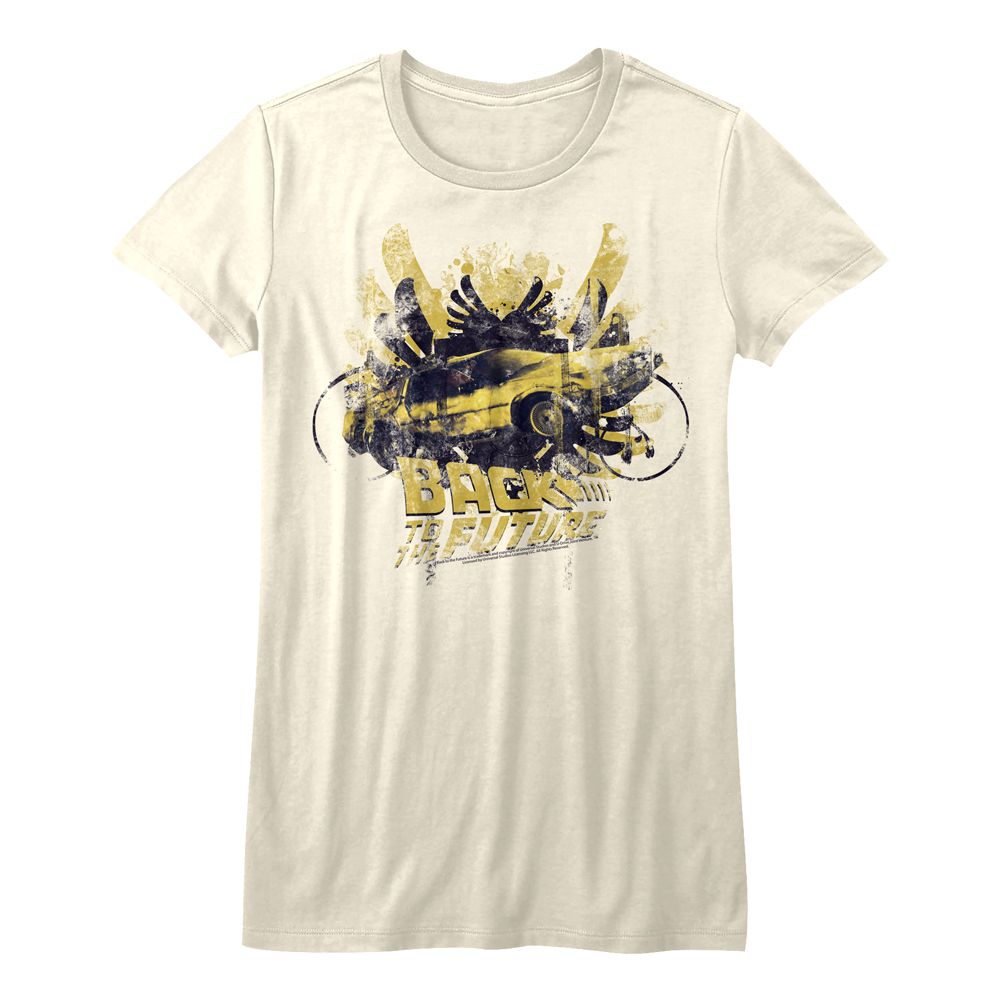 Back to the Future Glamour Vintage White Women's T-Shirt